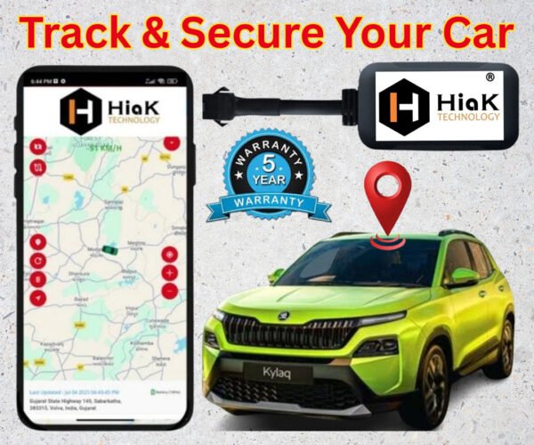 Hiak Micro Wired GPS Tracker For Car (Sim + App subscription)