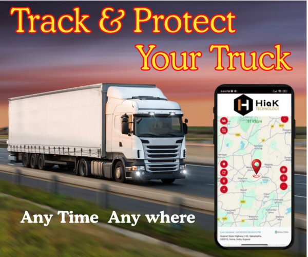 Hiak GPS commercial tracker (Sim + App subscription)
